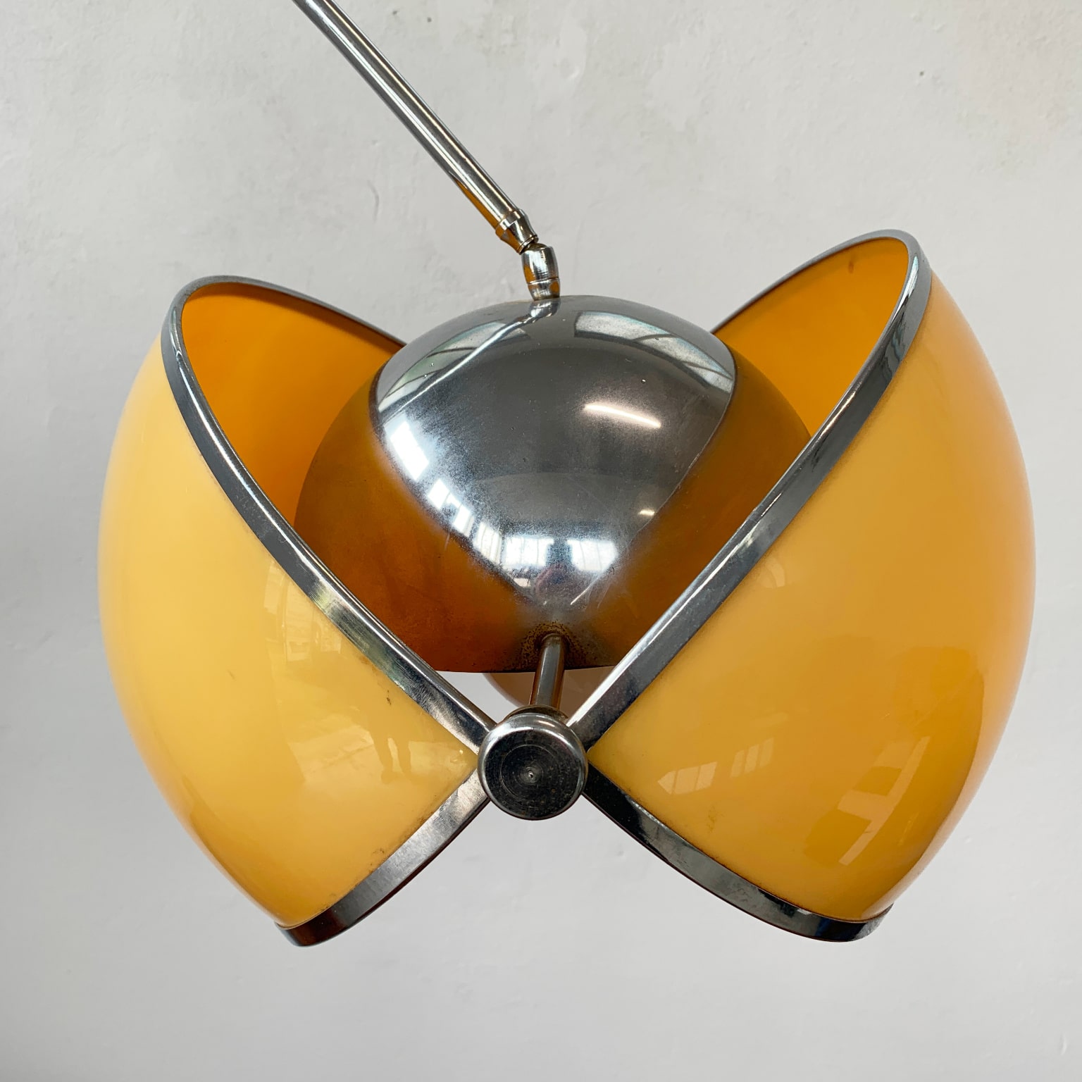 Superstudio per Poltronova attr.<br> Lampada ad arco mod. Pac Man, anni 70 - immagine 6