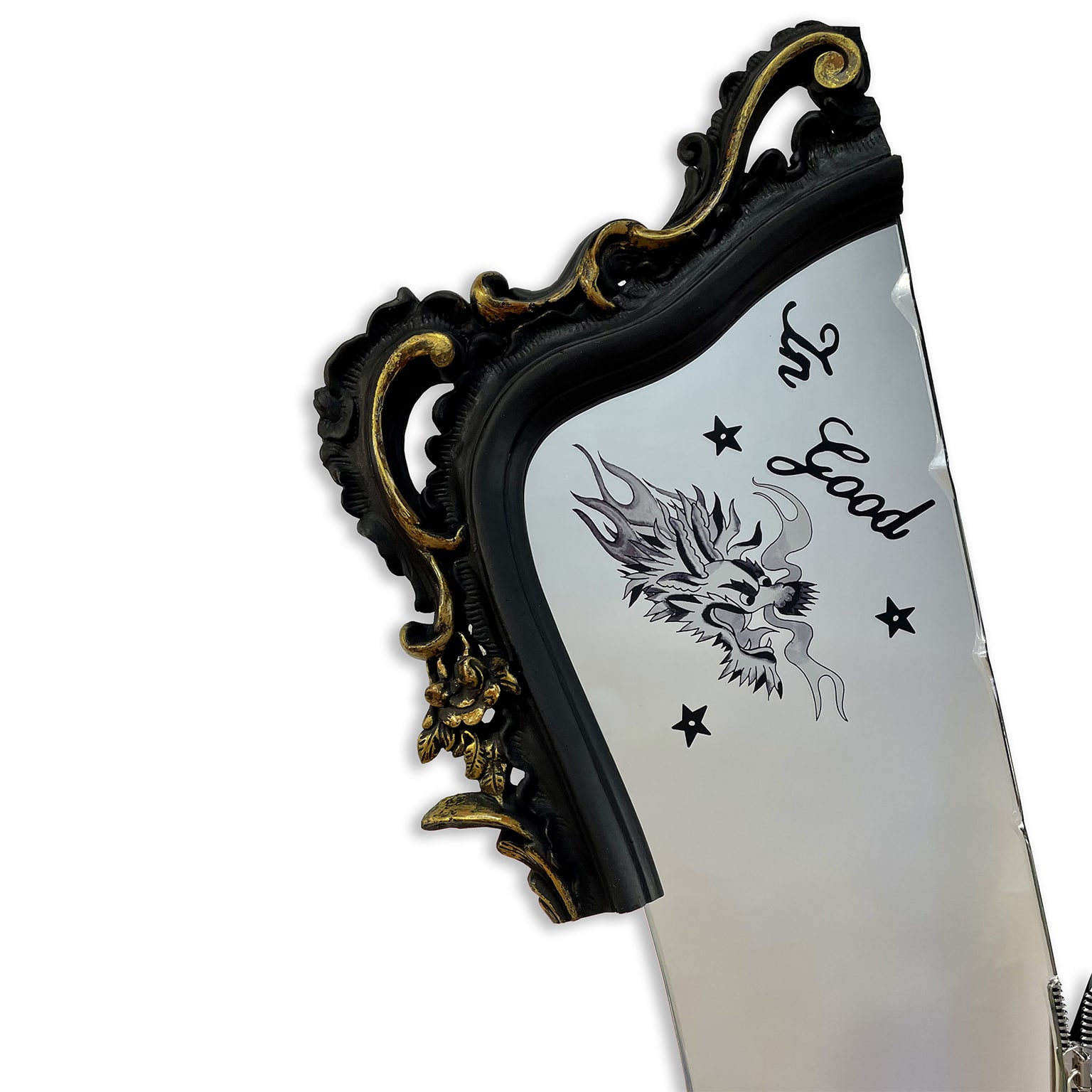 TATTOO BODY <br> Specchiera pezzo unico <br> by Giampiero Romanò - immagine 2