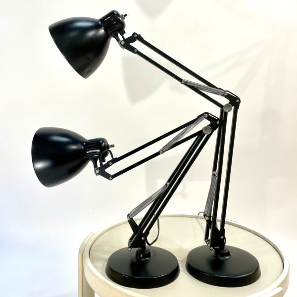 Jacob Jacobsen per Luxo <br> Coppia di lampade tecniche mod. L-1