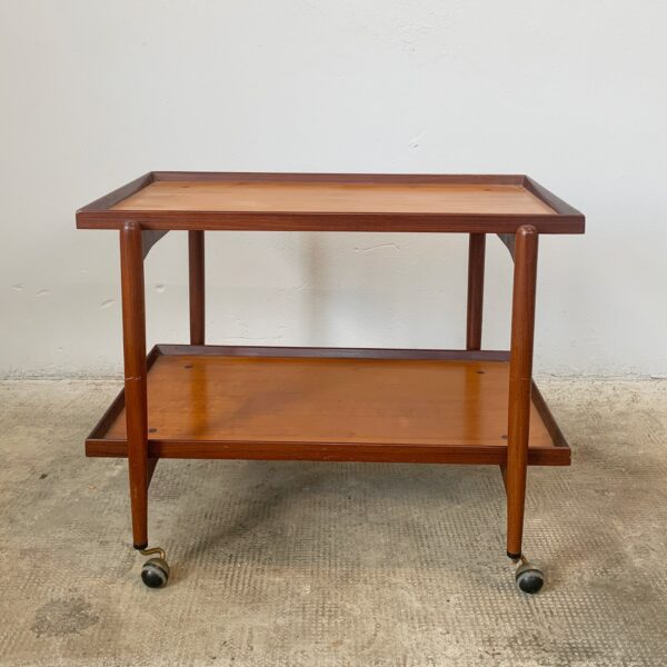 Carrello in teak anni 60