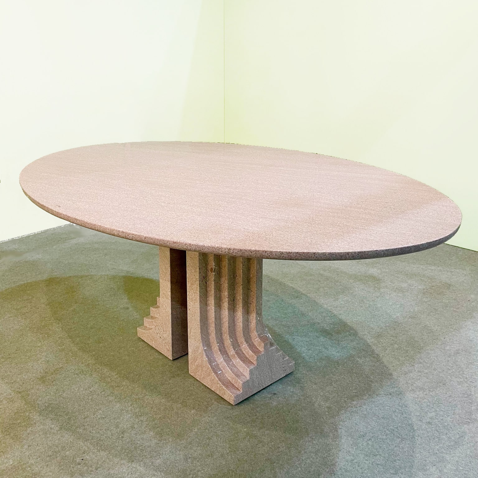 Carlo Scarpa per Simon International <br> Tavolo mod. Samo in granito terrazzo, 1970 - immagine 4