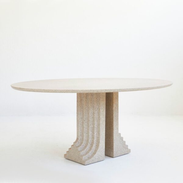Carlo Scarpa per Simon International <br> Tavolo mod. Samo in granito terrazzo, 1970