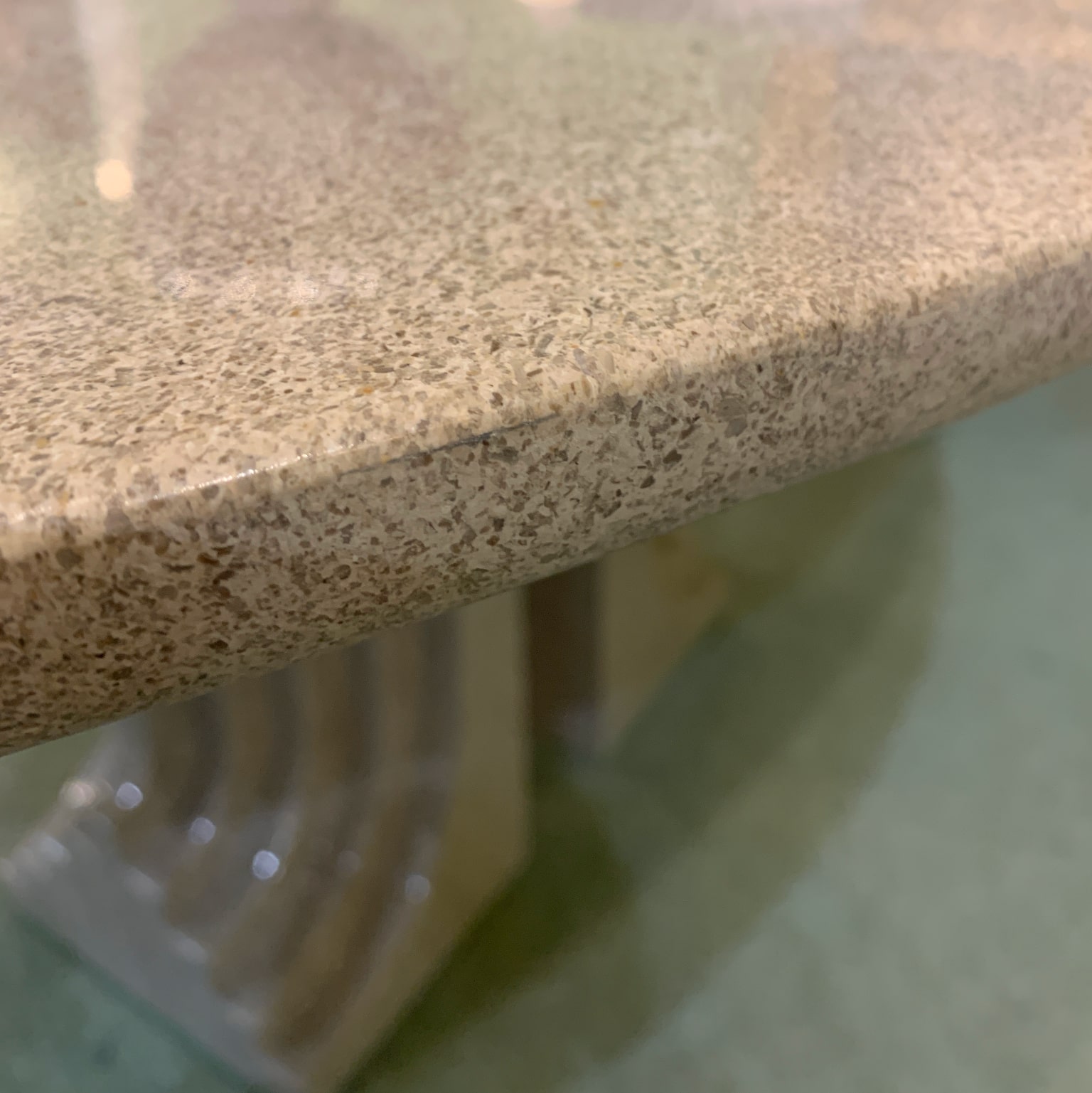 Carlo Scarpa per Simon International <br> Tavolo mod. Samo in granito terrazzo, 1970 - immagine 7
