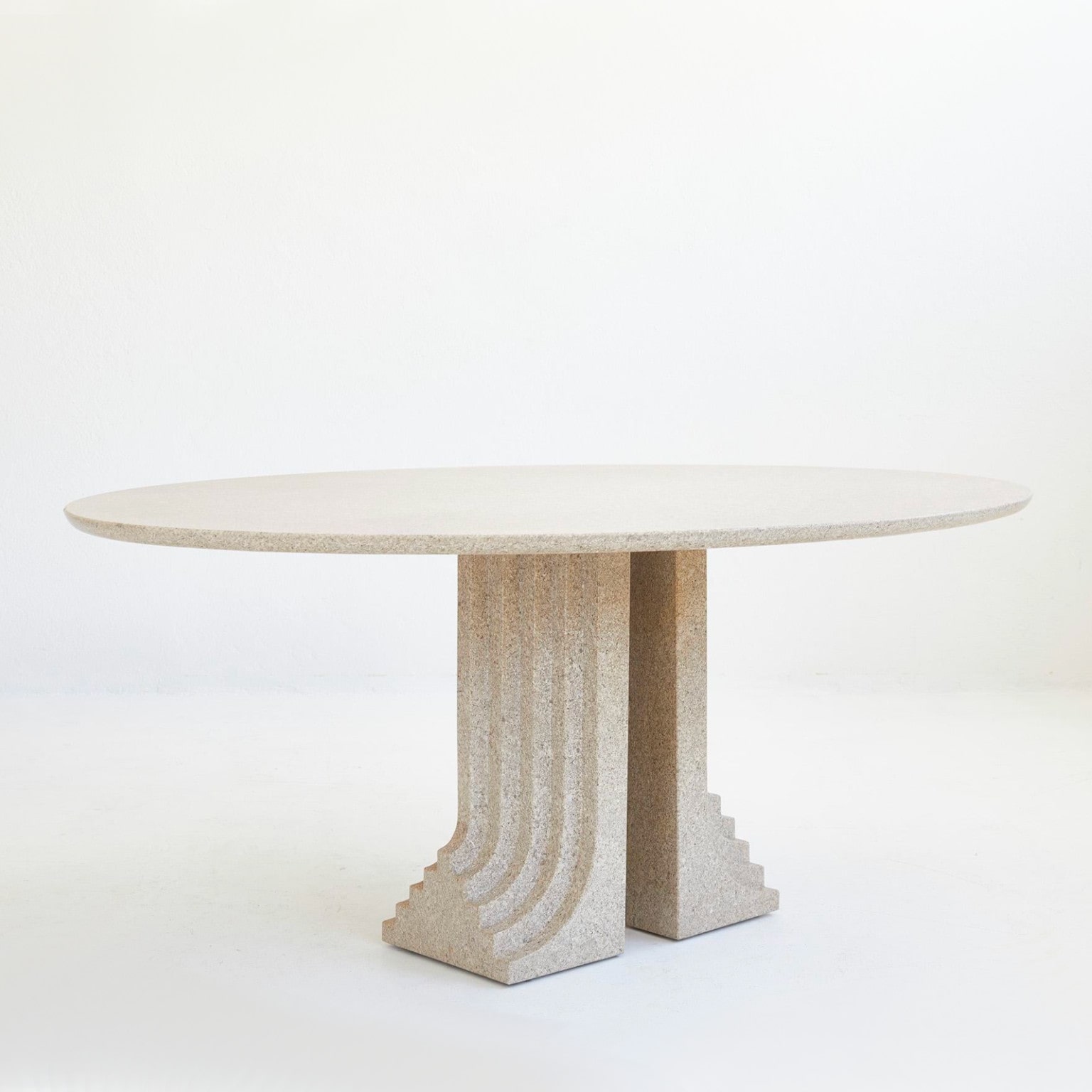 Carlo Scarpa per Simon International <br> Tavolo mod. Samo in granito terrazzo, 1970