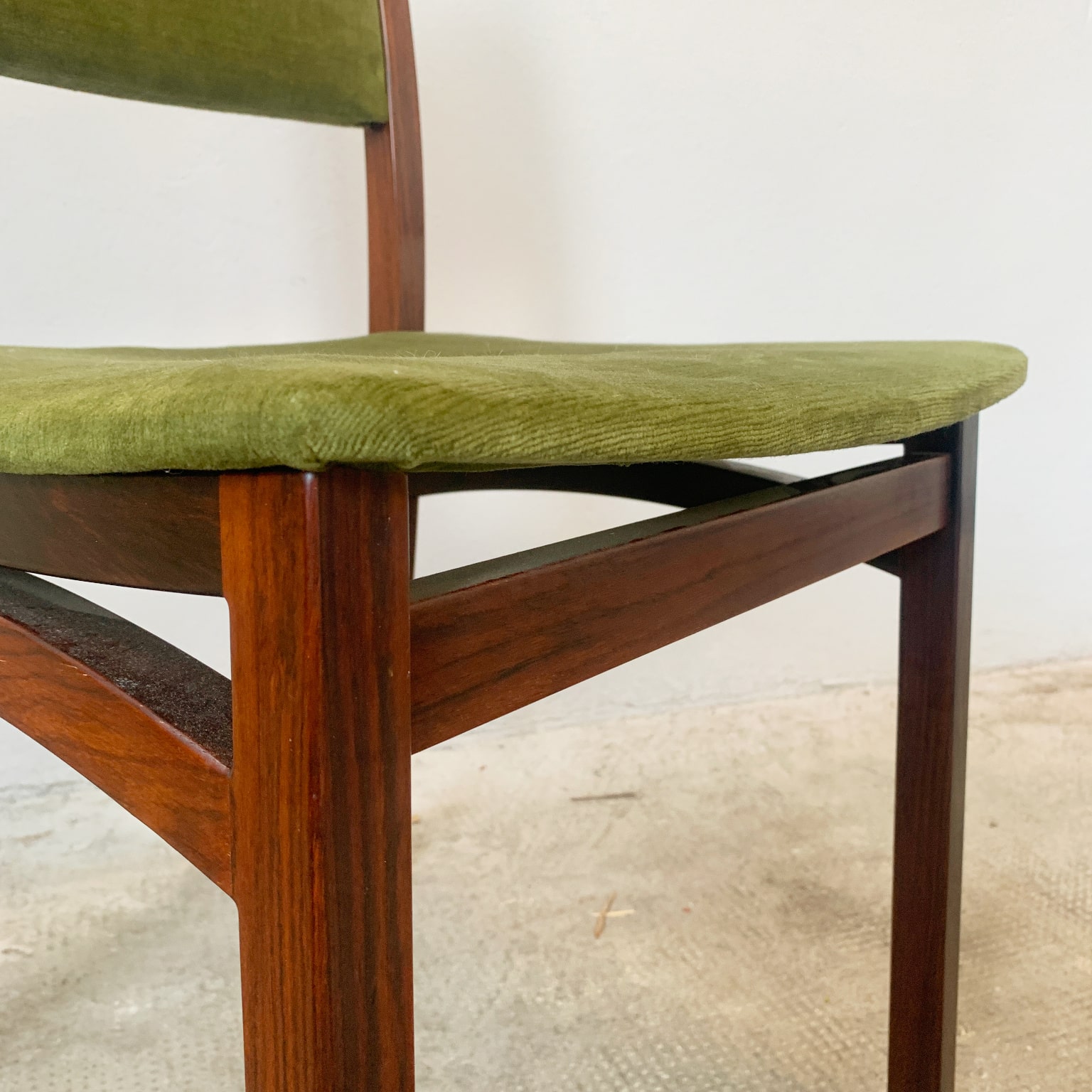 Giovanni Ausenda per Stilwood <br> Gruppo di 4 sedie anni 60 - immagine 10