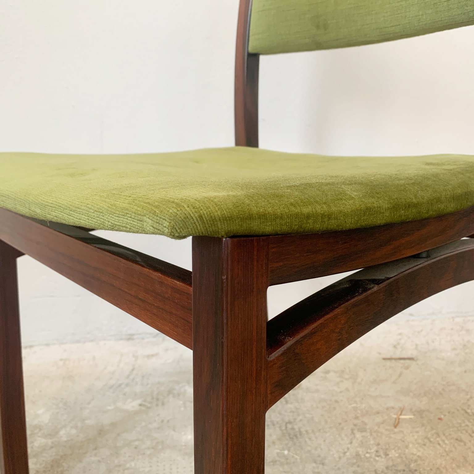 Giovanni Ausenda per Stilwood <br> Gruppo di 4 sedie anni 60 - immagine 9