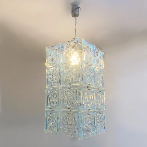 Mazzega <br> Lampada a sospensione anni 70