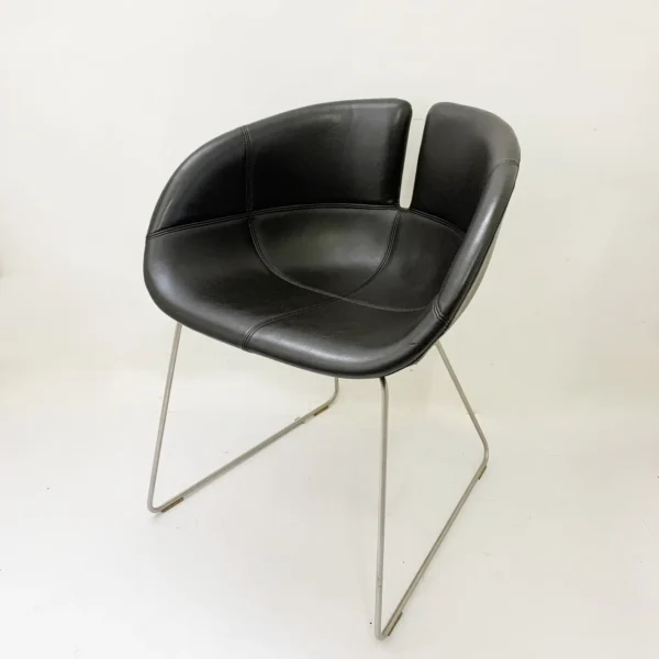 Patricia Urquiola per Moroso <br> Gruppo di 8 sedie imbottite mod. Fjord