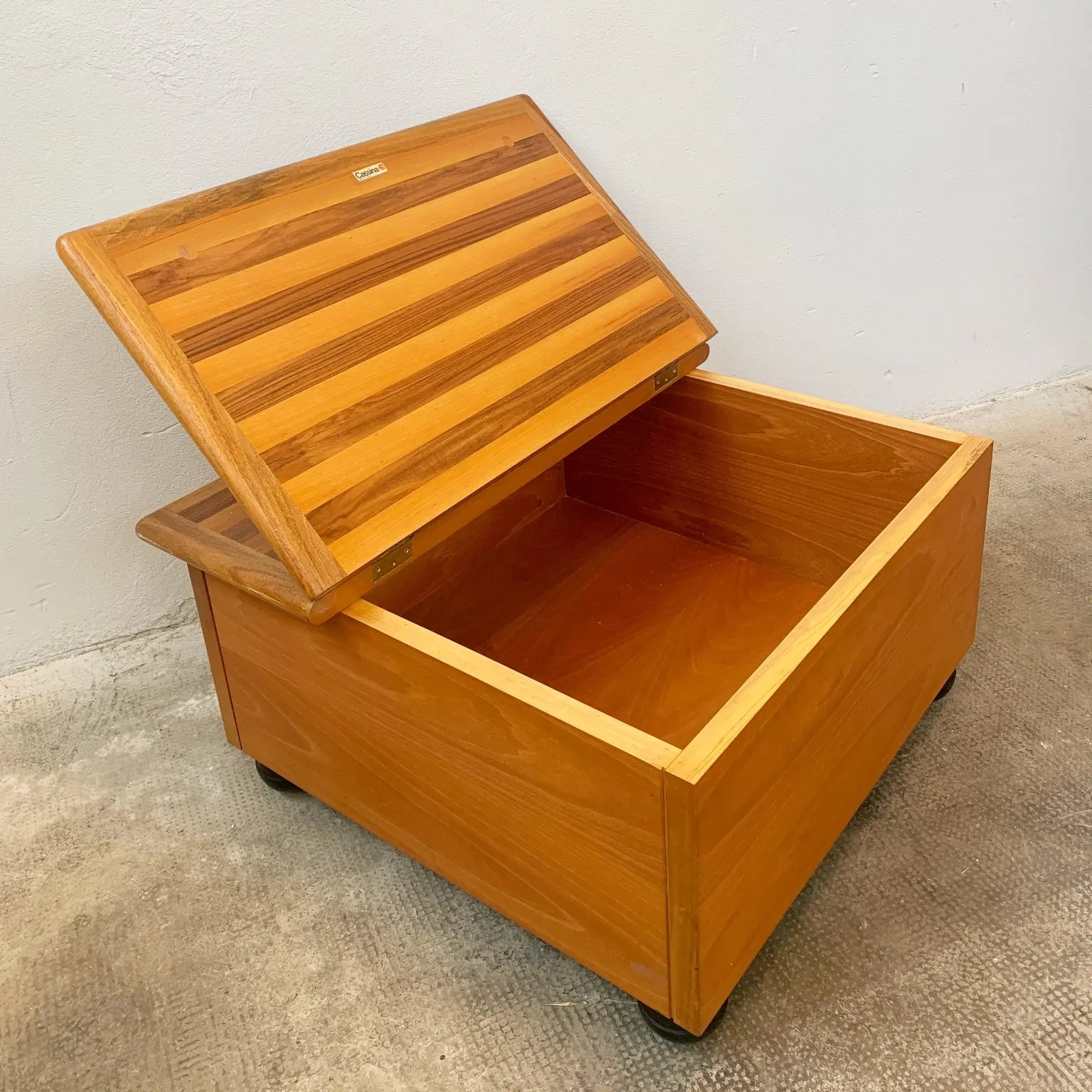 Mario Bellini per Cassina <br> Raro tavolino contenitore Storage box della serie Pianura, 1971 - immagine 6