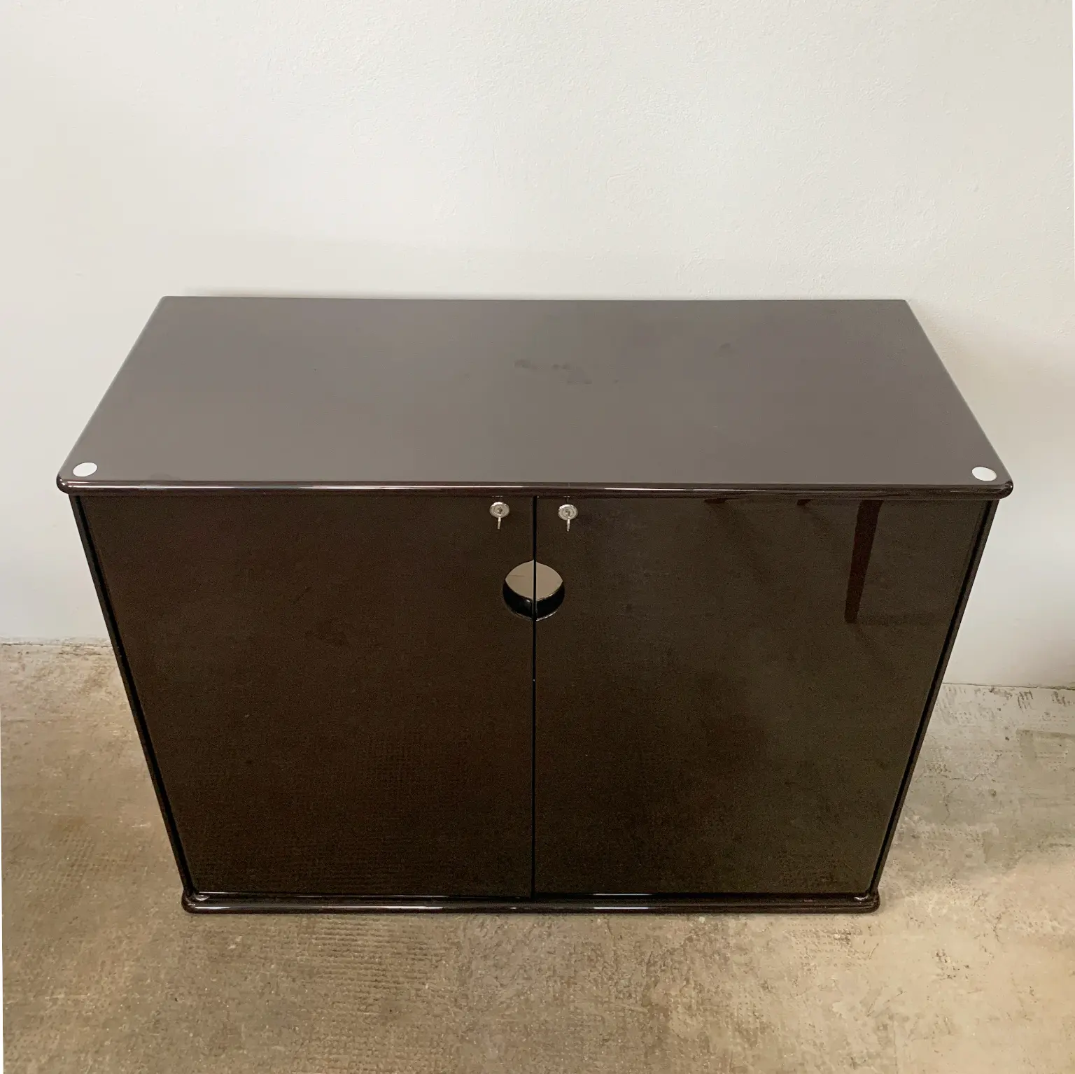 Lugi Caccia Dominioni per Azucena <br> Piccolo mobile contenitore mod. MB5B, anni 70 - immagine 3
