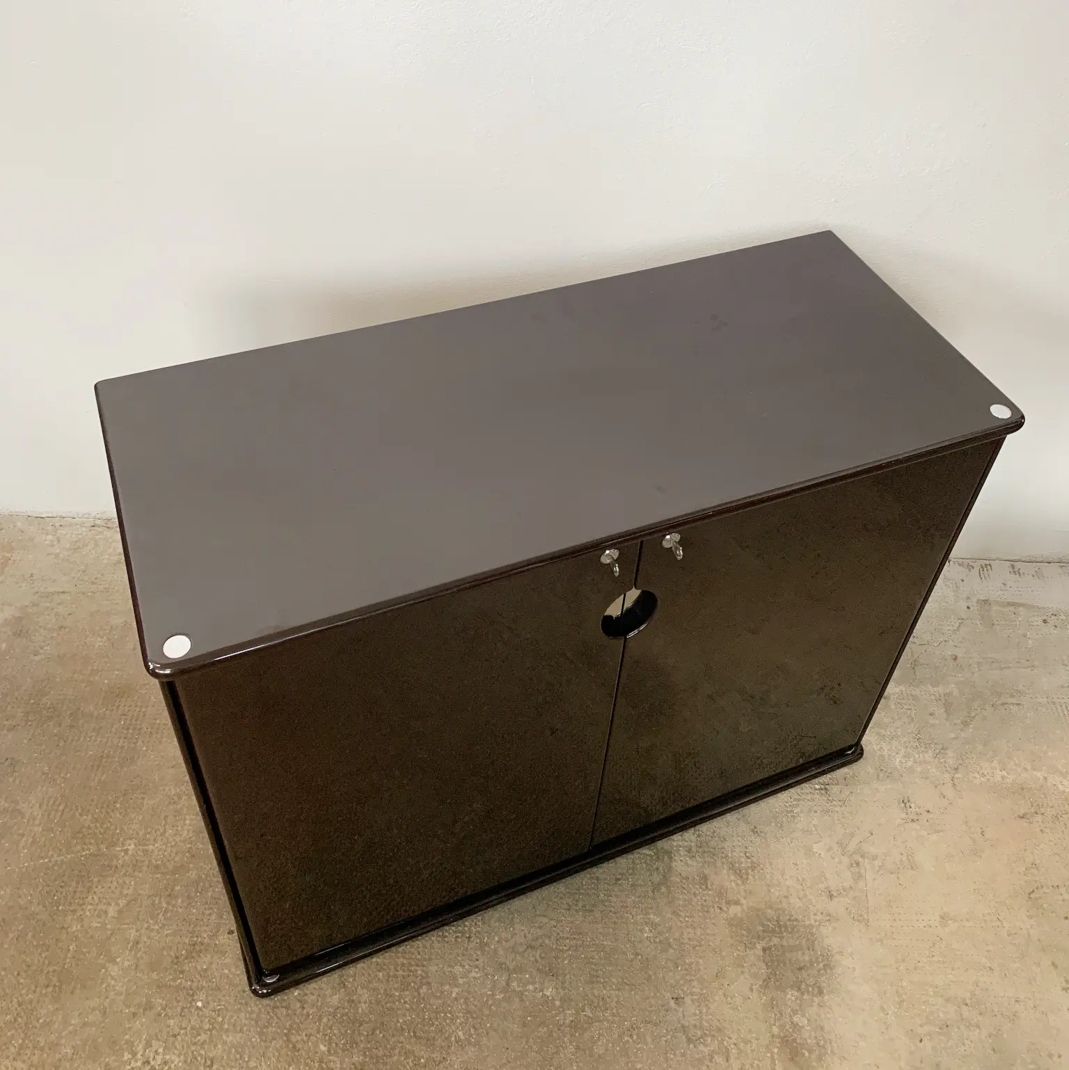 Lugi Caccia Dominioni per Azucena <br> Piccolo mobile contenitore mod. MB5B, anni 70 - immagine 5