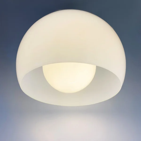 Vico Magistretti per Artemide <br> Lampada a plafoniera mod. Omega, 1962