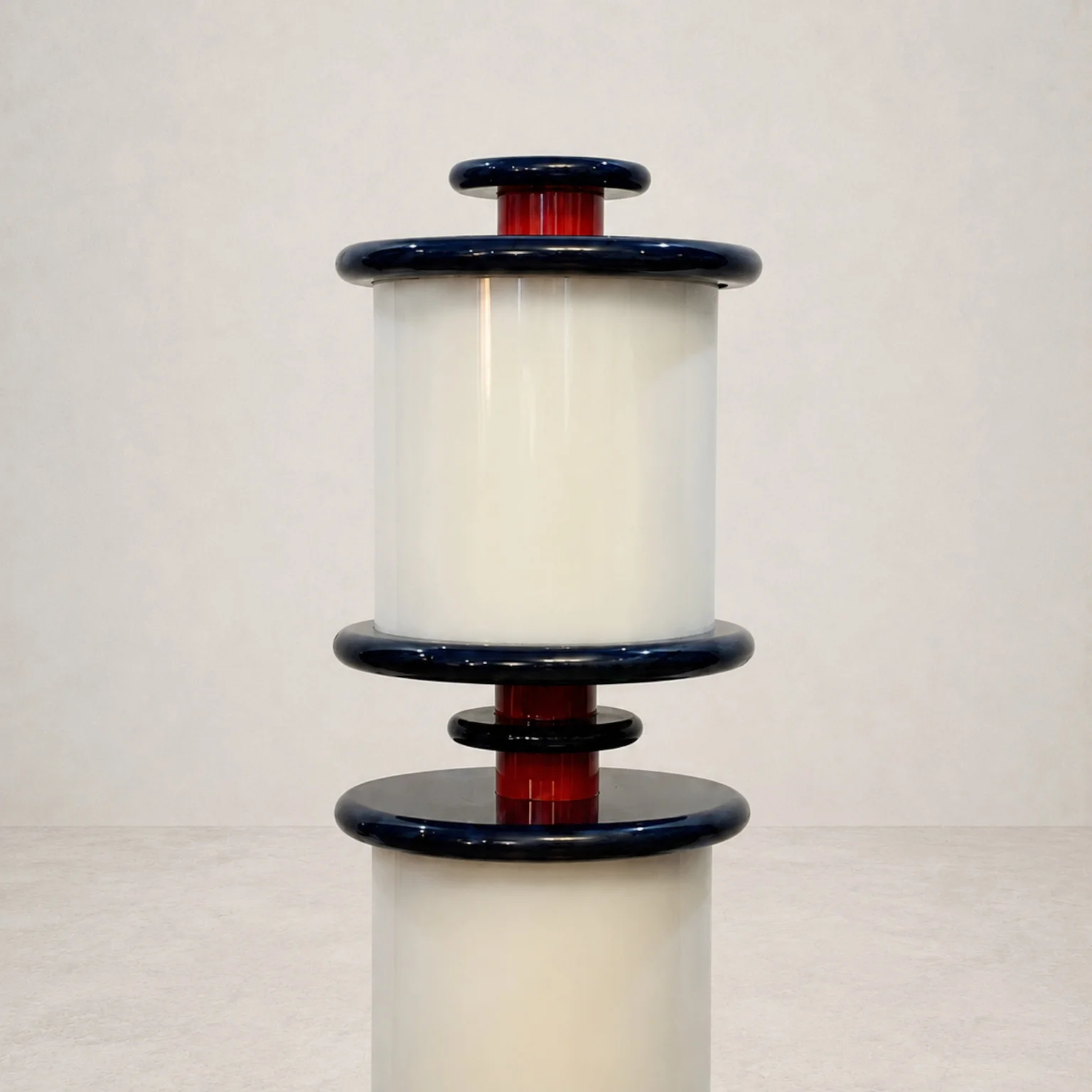 Lampada da terra nello stile di Ettore Sottsass <br> Italia, anni 70 - immagine 4
