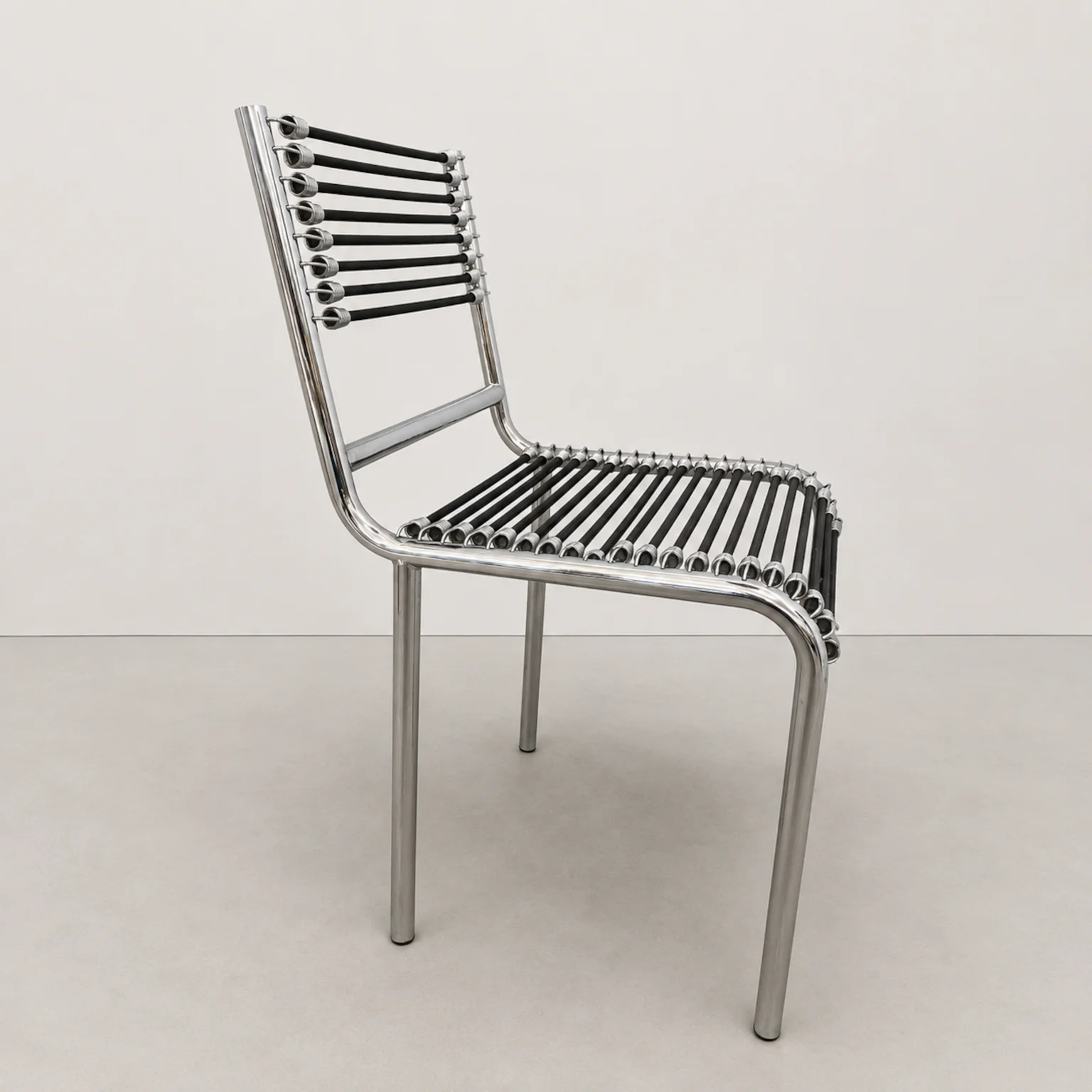 Renè Herbst per Palluco <br> Gruppo di sedie della serie Sandows mod. 101, anni 80 - immagine 6