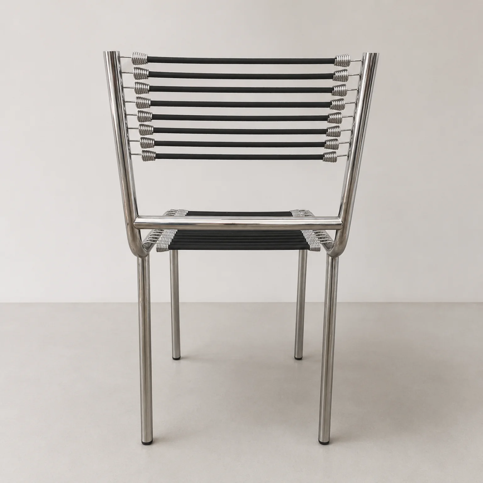 Renè Herbst per Palluco <br> Gruppo di sedie della serie Sandows mod. 101, anni 80 - immagine 5